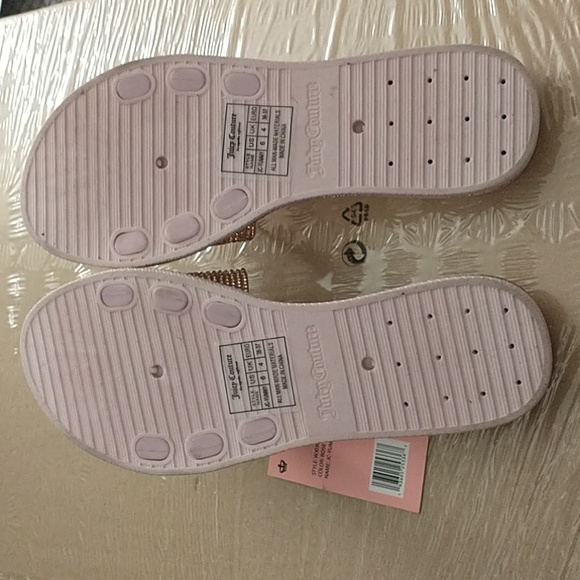 Juicy couture JC yummy slides - Picture 7 of 9